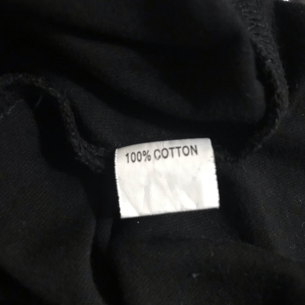 Comme Des Garçons Large (Fits Med) Textured Mixed Media Tshirt - Picture 5 of 5